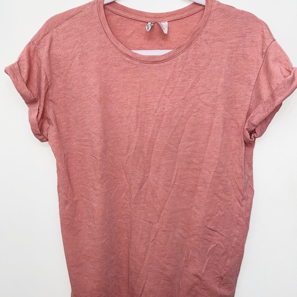 Pink Short Sleeved Top